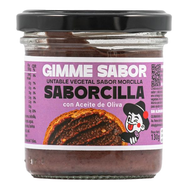 Pate vegetal sabor morcilla Gimme Sabor