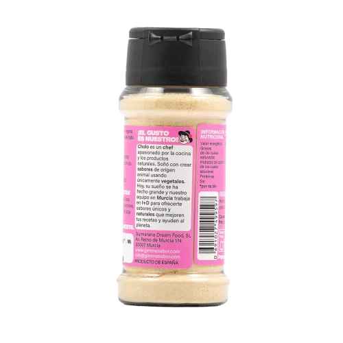 Sazonador Vegetal Sabor a Bacon Gimme Sabor en bote PET reciclado 55g