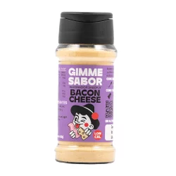 Sazonador Vegetal Sabor a Bacon y Queso Gimme Sabor bote 55g