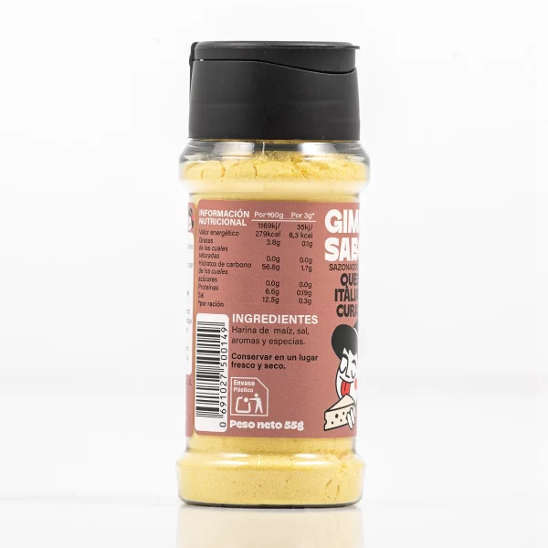 Sazonador sabor queso parmesano Gimme Sabor