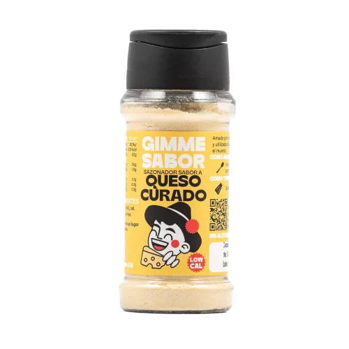 Sazonador vegetal sabor queso curado GIMME SABOR bote 55g