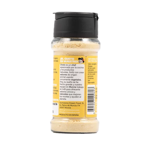 Sazonador vegetal sabor queso curado GIMME SABOR bote 55g