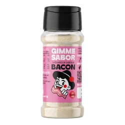 Sazonador Vegetal Sabor a Bacon Gimme Sabor en bote PET reciclado 55g