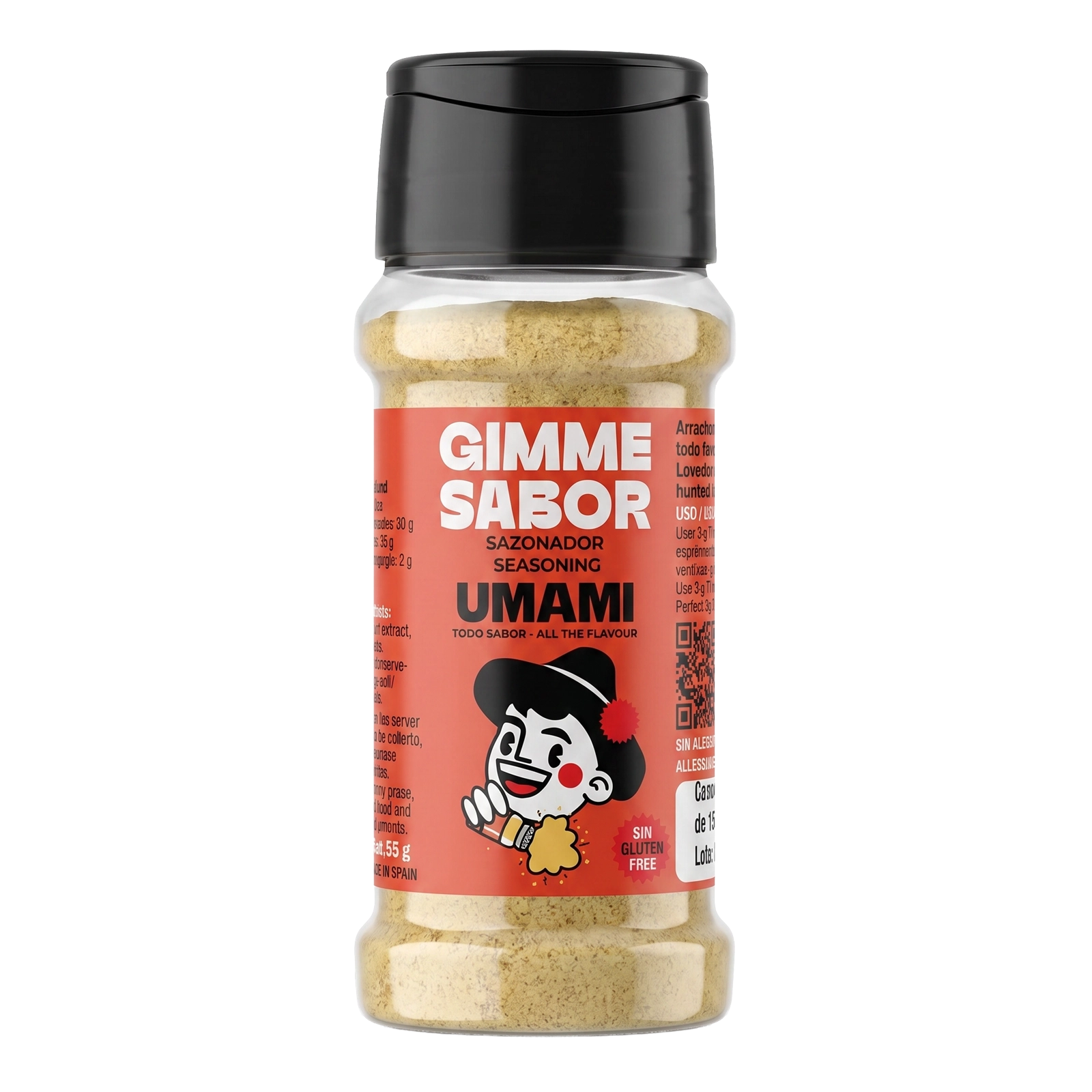 Sazonador vegetal Umami Gimme Sabor bote 55g