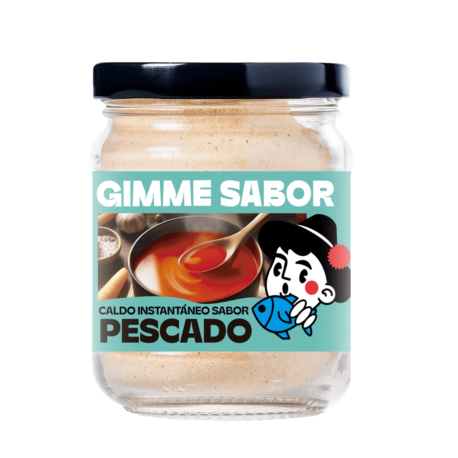 Caldo vegetal sabor pescado Gimme Sabor
