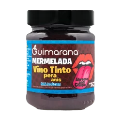 Mermelada sin azúcar vino pera anis - Guimarana