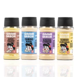 Pack Queso Lovers Club de sazonadores plant-based con sabor a queso